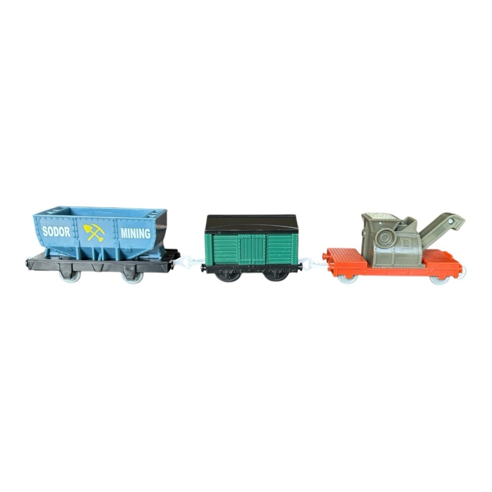 Thomas & Friends Train Trackmaster Quarry Cars 2009 R9244 Set x3 Fisher Price